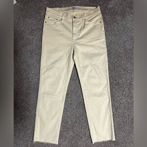 Edwin Light Yellow Denim Pants